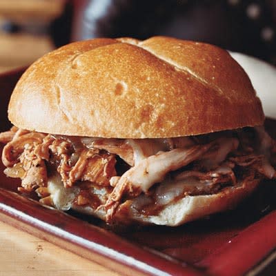 Pulled Chicken Sandwiches