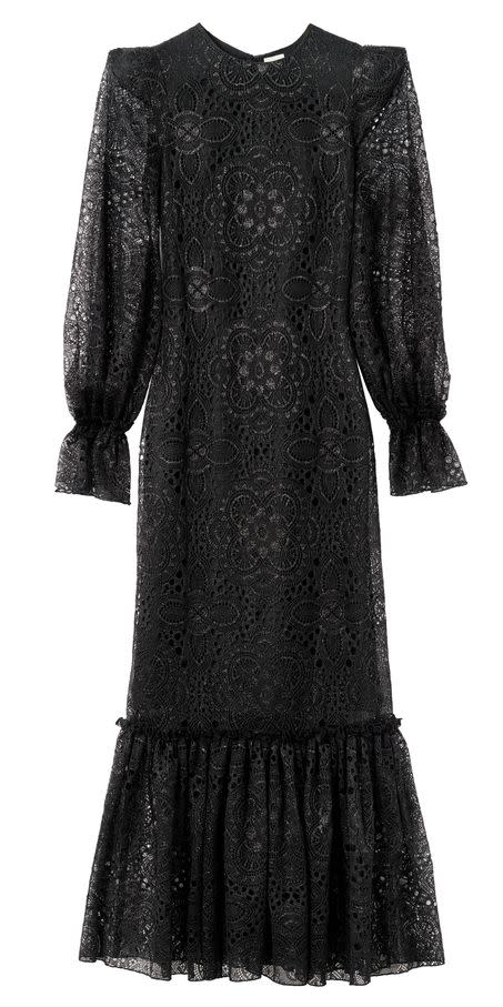 <p>Black lace maxi dress, £49.99, H&M</p><p><a class="link " href="https://go.redirectingat.com?id=127X1599956&url=https%3A%2F%2Fwww2.hm.com%2Fen_gb%2Fproductpage.0923552001.html&sref=https%3A%2F%2Fwww.cosmopolitan.com%2Fuk%2Ffashion%2Fstyle%2Fg34287086%2Fhandm-the-vampires-wife%2F" rel="nofollow noopener" target="_blank" data-ylk="slk:BUY NOW;elm:context_link;itc:0;sec:content-canvas">BUY NOW</a></p><p>The dramatic lace maxi dress is bound to be a hit this Halloween season (or all year round for us secret witches). </p>