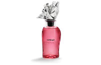 550€ 100ml<br><p>Une ode au oud, cette matière épicée et cuirée, contrastée par la fraîcheur de la rose. Un parfum oriental puissant et un jus rose, comme une déclaration d'amour.</p><p>Notes : Oud Assam, rose de Grasse CO2, rose Bulgare, fèves de cacao, safran, muscs.</p><br><a href="https://fr.louisvuitton.com/fra-fr/produits/parfum-myriad-nvprod4750002v/LP0350" rel="nofollow noopener" target="_blank" data-ylk="slk:Acheter;elm:context_link;itc:0;sec:content-canvas" class="link ">Acheter</a>