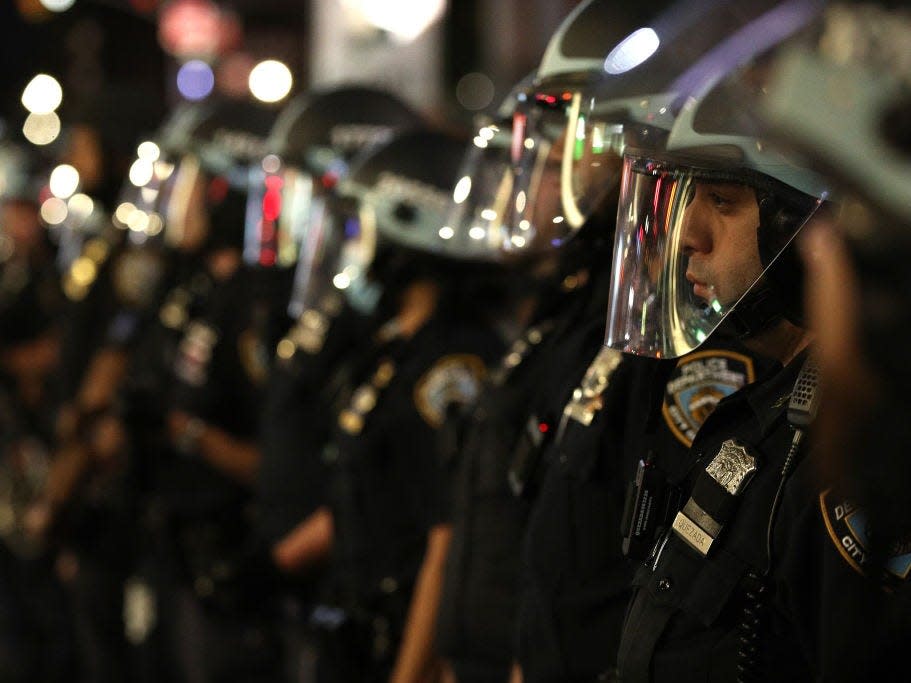 nypd george floyd protests