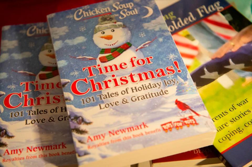 Deborah Tainsh’s latest short story ‘Two Merry Christmas Widows’ is featured in Chicken Soup for the Soul’s 2023 Christmas book, Time for Christmas!, which proceeds of will benefit Toys for Tots.