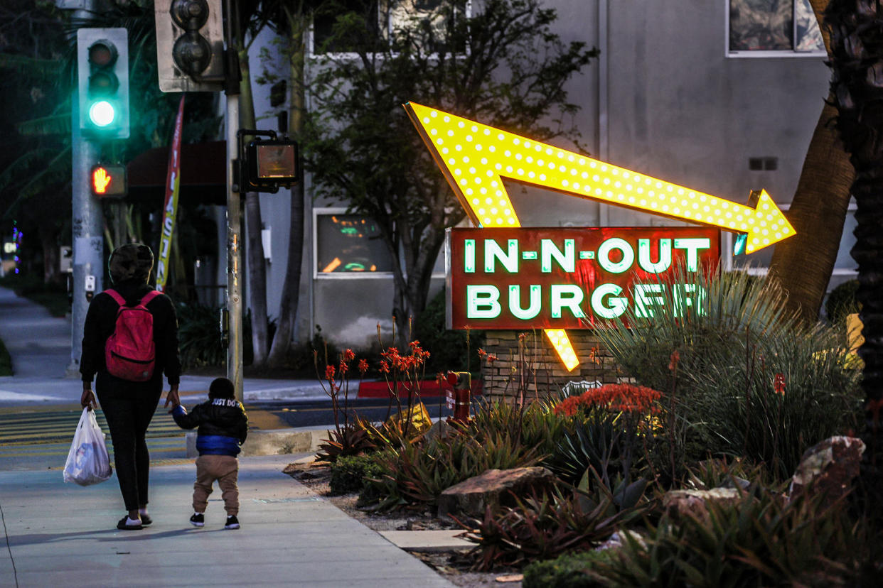 In-N-Out Burger. (Robert Gauthier / Los Angeles Times via Getty Images)