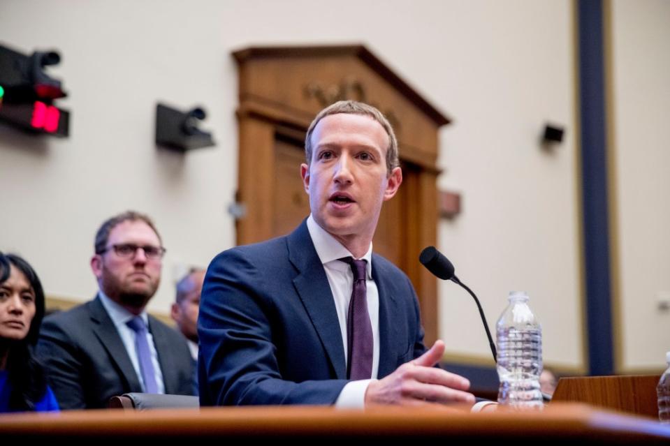 Meta said the number of Facebook users who accessed the News Tab plunged last year. AP