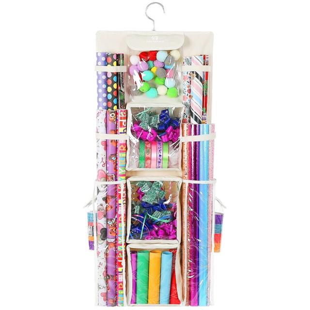 Jokari - Gift Wrap Organizer - Hanging