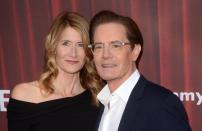 ‘Marriage Story’ actress Laura Dern and ‘Sex and the City’ alum Kyle MacLachlan were in a relationship from 1985 to 1989. However, they played loved interests Diane and Dale, respectively, in the 2017 movie ‘Twin Peaks: The Return’. In an appearance on 'The Ellen DeGeneres Show', MacLachlan joked about it, stating that filming a love scene with his ex felt like: “Welcome back, 25 years later.”