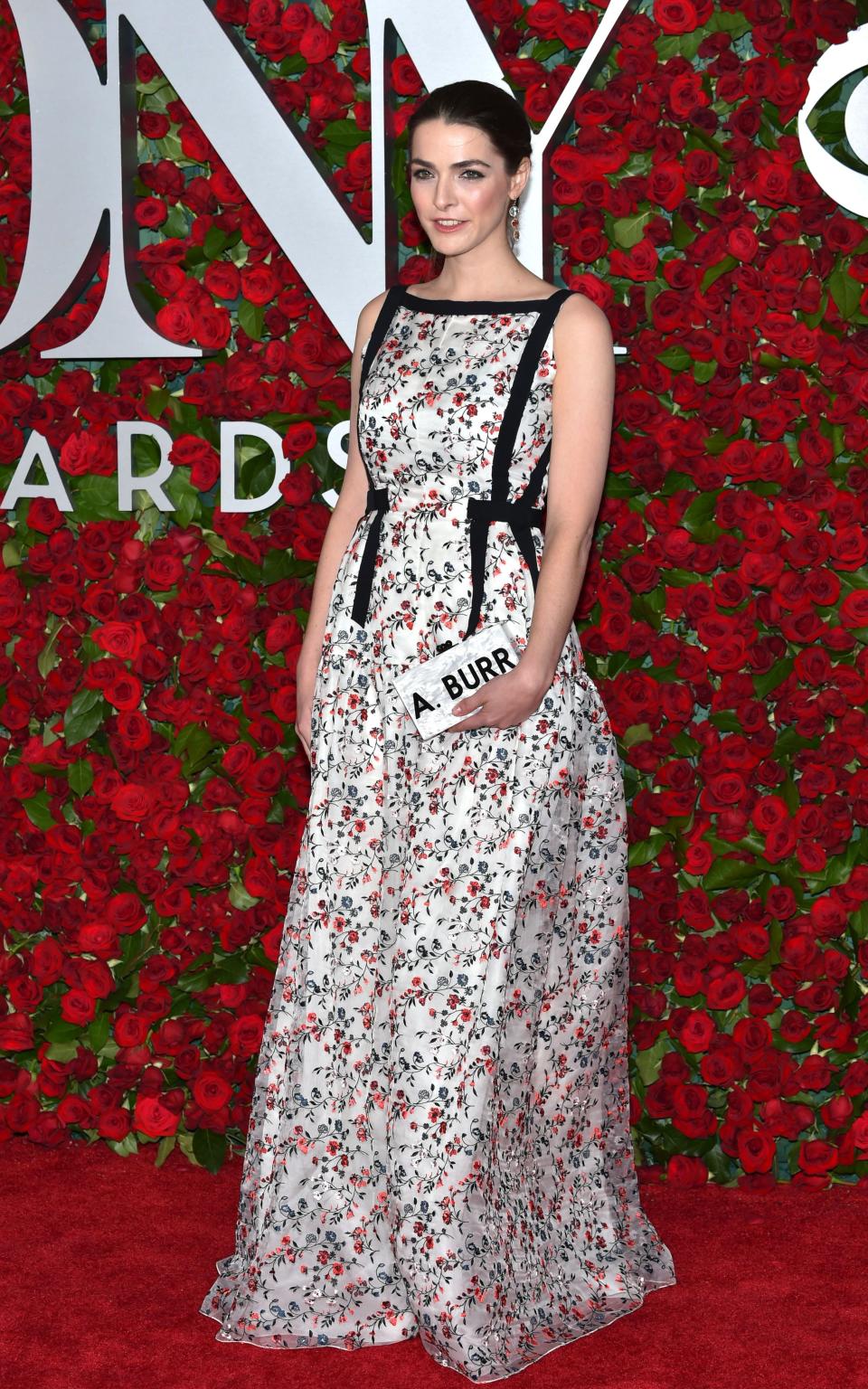 Bee Shaffer wearing Erdem at the Tony Awards - Credit: Rex