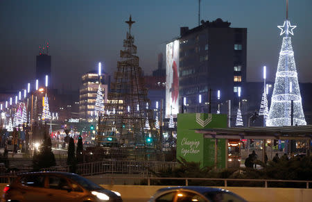 The city centre of Katowice is pictured during the COP24 U.N. Climate Change Conference 2018 in Katowice, Poland December 5, 2018. REUTERS/Kacper Pempel