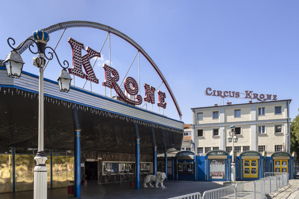 Circus Krone: Hauptgebäude in München.