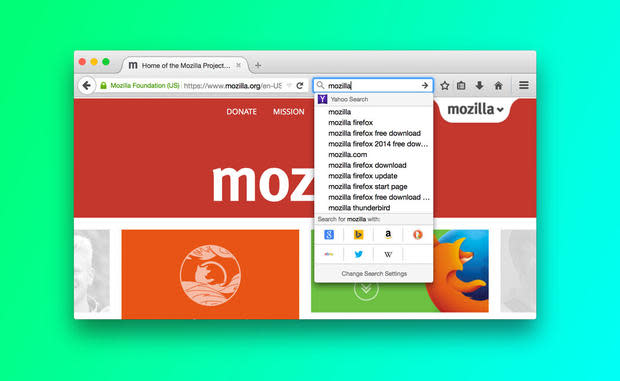 Melódico Parlamento Sabroso Firefox estrena buscador y servicio de videochat en línea