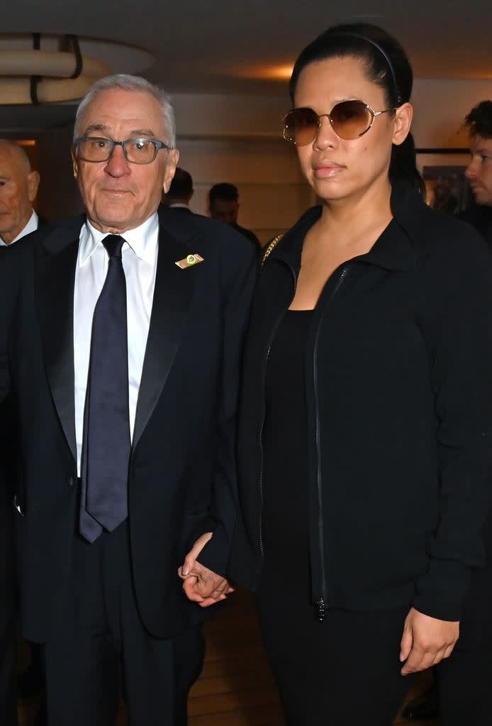 Robert De Niro and Tiffany Chen attend the Vanity Fair x Prada Party 
