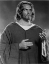 Jeffrey Hunter as Jesus Christ in a scene from the film 'King Of Kings', 1961.