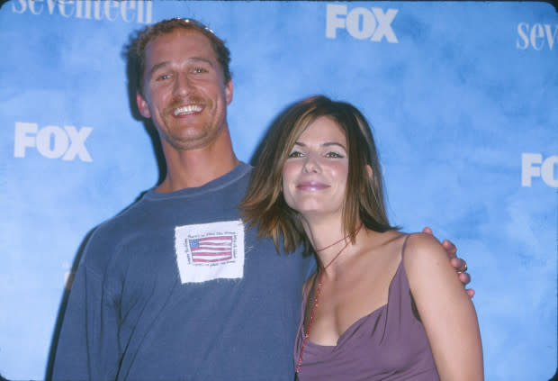 Sandra Bullock and Matthew McConaughey<p>Steve Granitz/Getty Images</p>