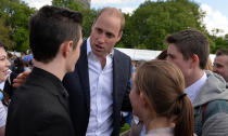 All the pictures from Prince William, Kate and Prince Harry's Buckingham Palace tea party