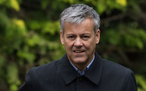 Rupert Graves filming the third series of BBC show Sherlock - Credit:  Matthew Horwood/GC Images