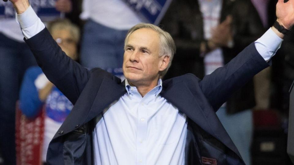 Republican Texas Governor Greg Abbott (above) has threatened Democrats in his state who have pushed back against a GOP-sponsored bill they claim will provide “election integrity.”(Photo by Loren Elliott/Getty Images)