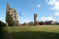 <p>Sheriff Hutton Castle in North Yorkshire. (Photo: Caters News) </p>