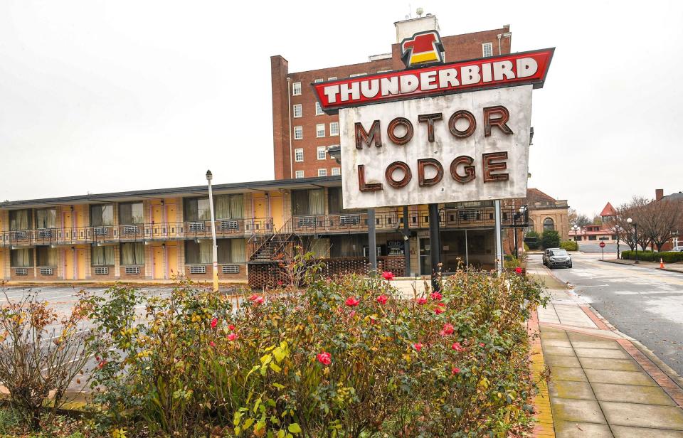 Thunderbird Motor Lodge in Anderson, S.C. sold in 2021.