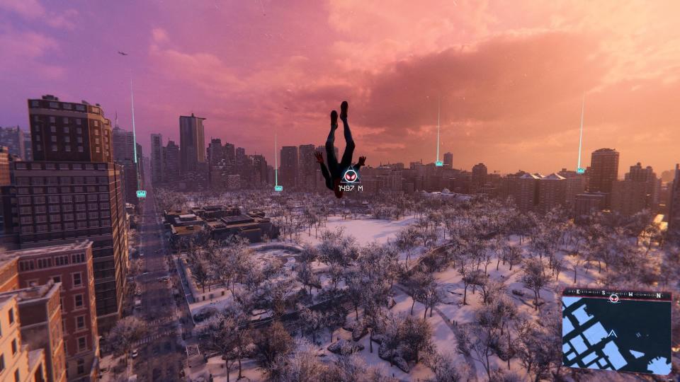 Marvel's Spider-Man: Miles Morales captured on PS5.