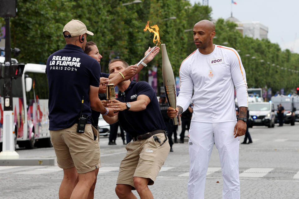 Olympic flame arrives in Paris ahead of 2024 Summer Games