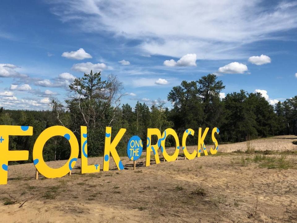 Folk on the Rocks organizers are reviewing the festival's vaccine requirement. (Madeline Lapointe/CBC - image credit)
