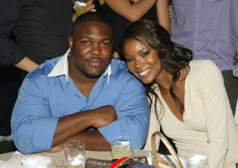 Gabrielle Union and  Chris Howard attend after-party for Bad Boys 2 in 2003 (Getty Images)