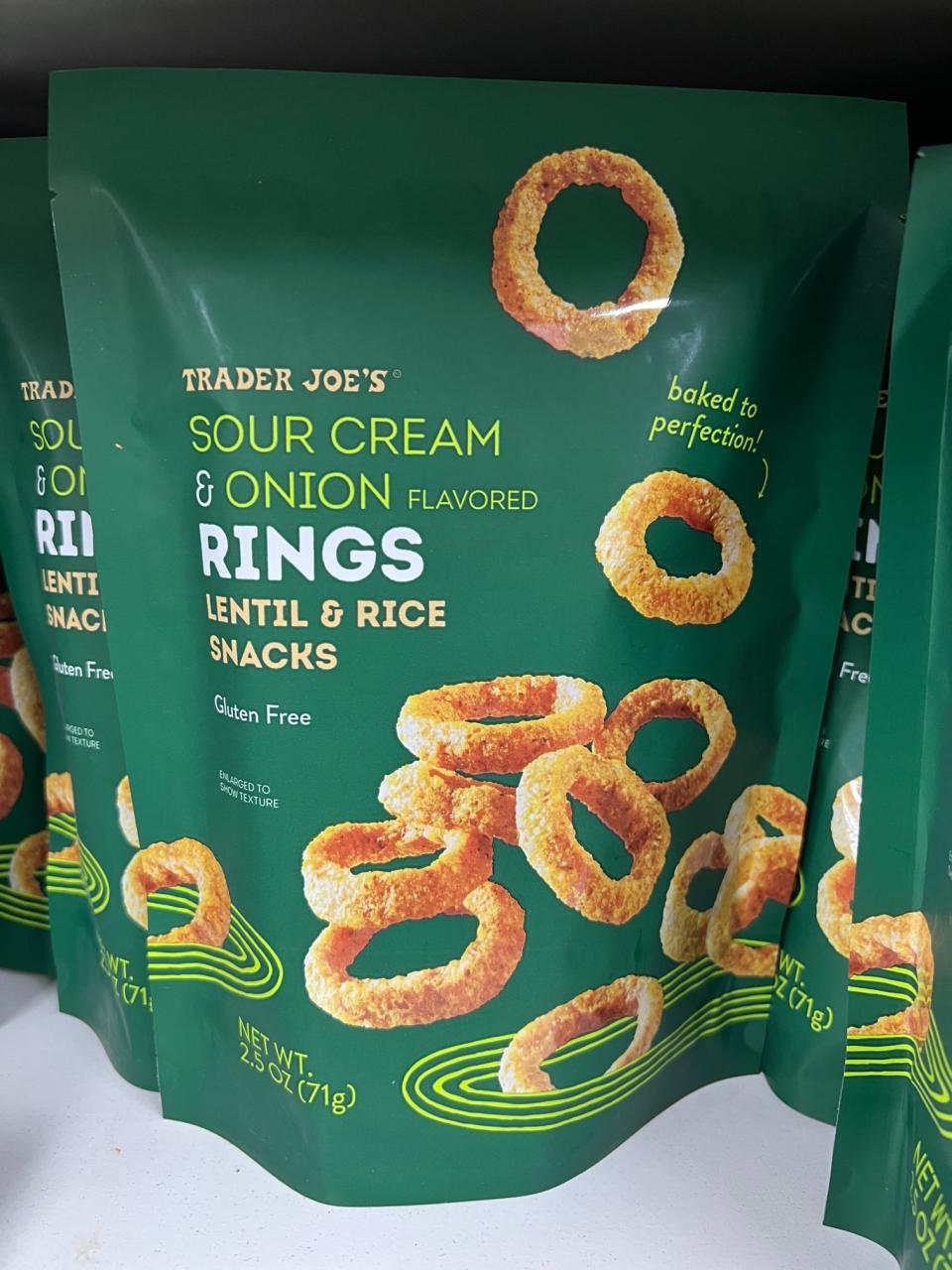 Sour Cream & Onion Flavored Rings