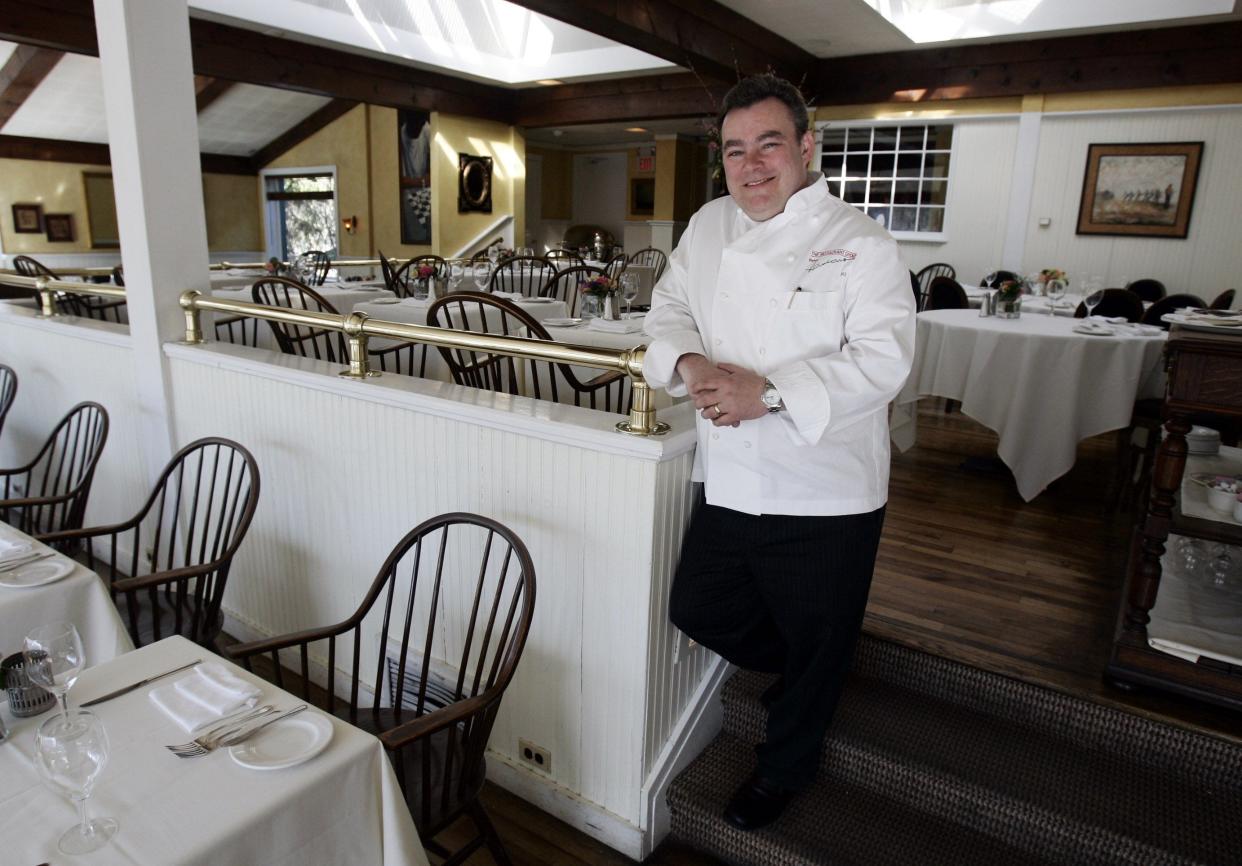 Back in the day: Chef Peter X Kelly at Restaurant X & Bully Boy Bar in Congers in 2006. Kelly has owned the restaurant since 1997.