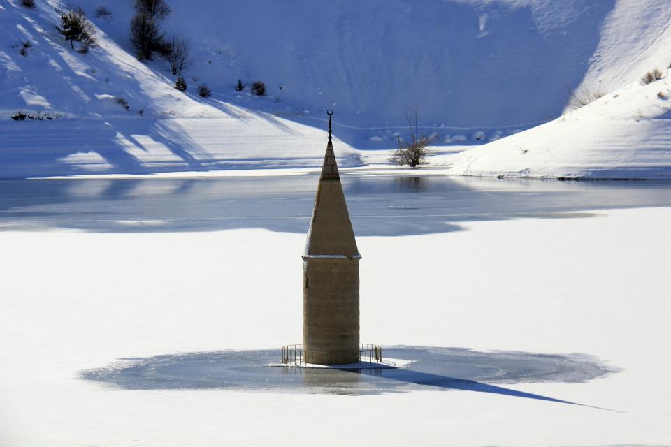 Minaret in Turkey