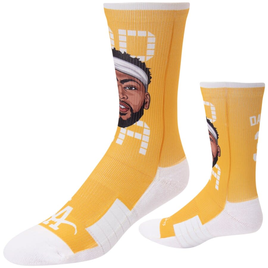 Anthony Davis Lakers Crew Socks