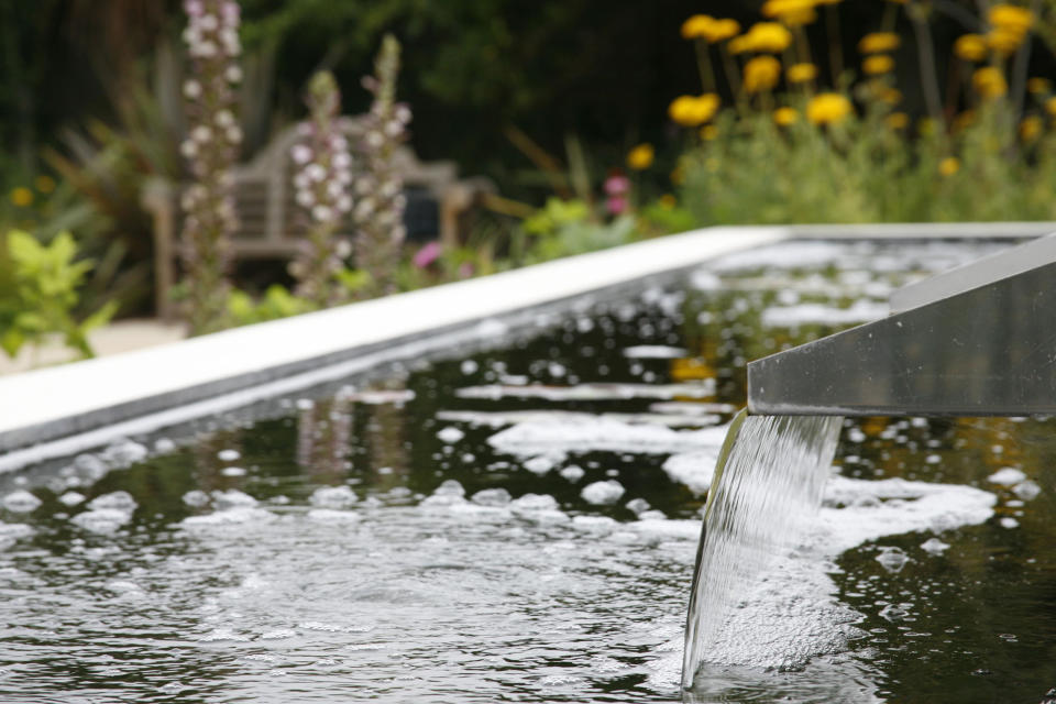 10. Bring your plot alive with a water feature