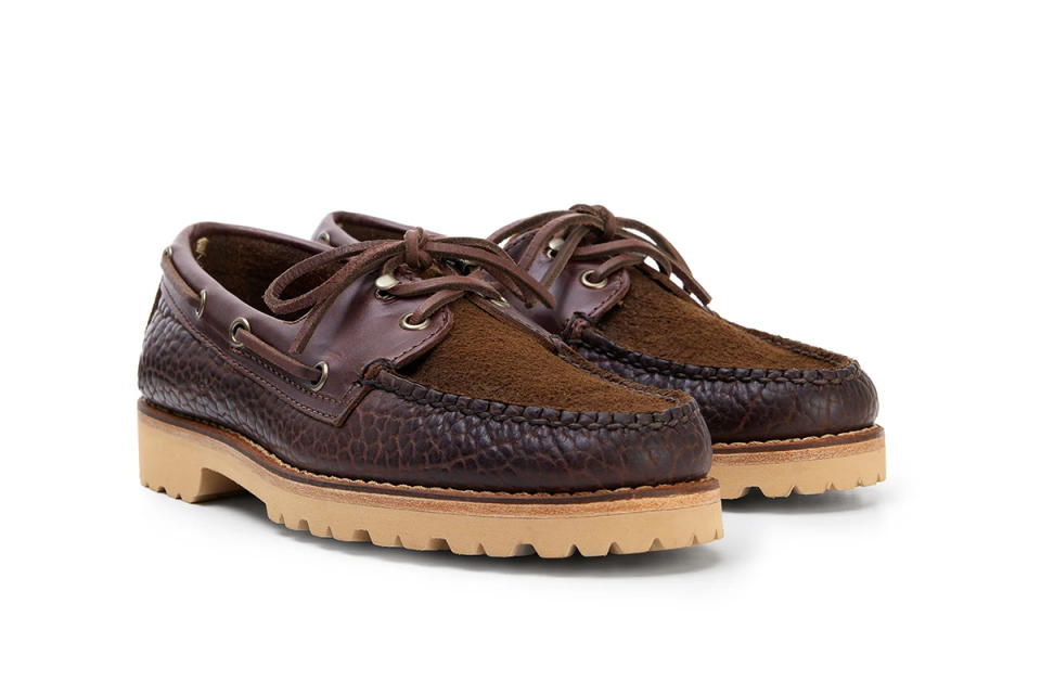 Designer Chris Echevarria created this beefy boat shoe for Sperry's Made in U.S.A. line, for which he serves as creative director.