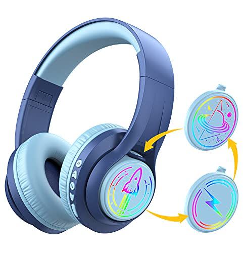 24) Light Up Bluetooth Headphones