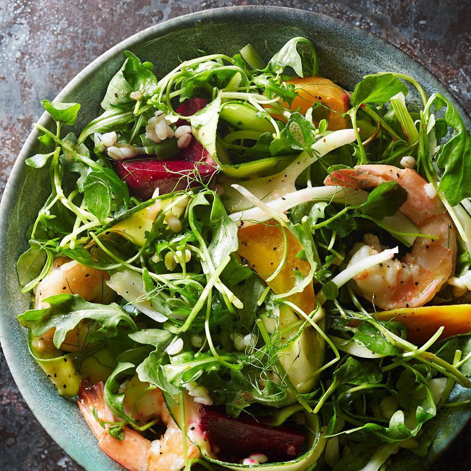 Beet & Shrimp Winter Salad