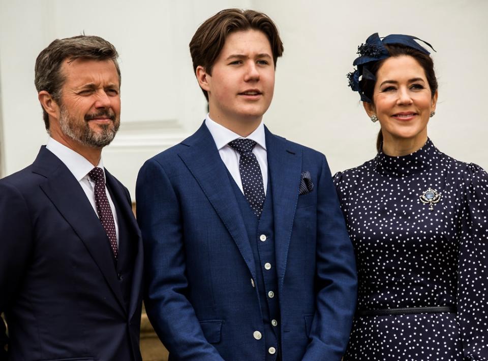 Prince Christian of Denmark, Crown Prince Frederik, Crown Princess Mary