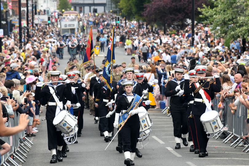 Armed Forces weekend will take place between June 28 and 30