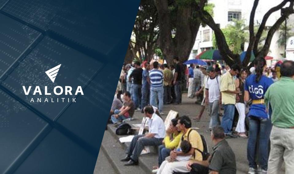 El desempleo en Colombia en julio. Foto: Valora Analitik.