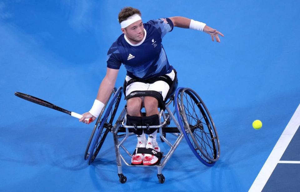 Alfie Hewett will be able to continue his career (Tim Goode/PA) (PA Wire)