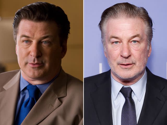 <p>Mark Johnson Prods/Kobal/Shutterstock ; John Lamparski/Getty</p> Alec Baldwin in 'My Sister's Keeper'. ; Alec Baldwin at The Roundabout Gala 2023 on March 06, 2023 in New York City.