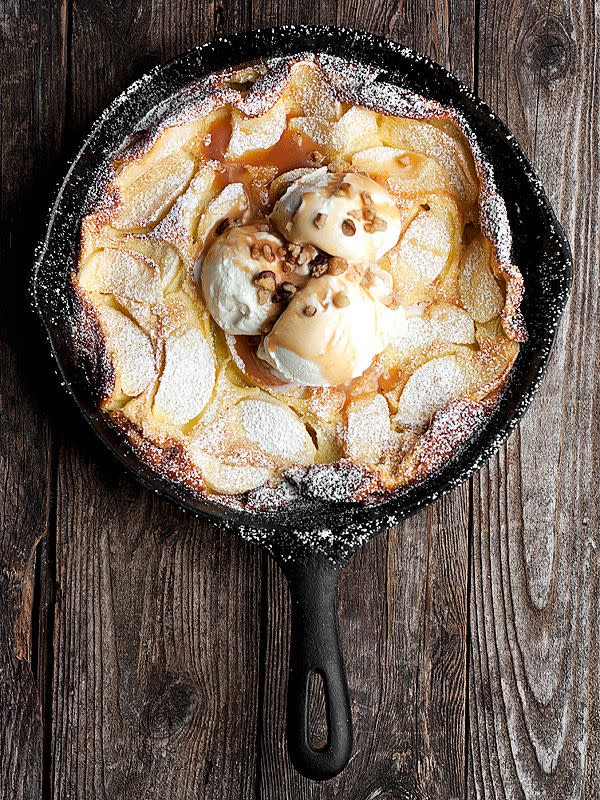 Caramel Apple Dutch Baby