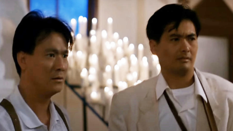 Danny Lee in Chow Yun-Fat in The Killer