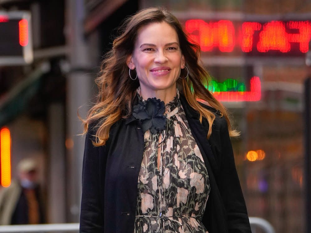 Hilary Swank erwartet aktuell Zwillinge. (Bild: Getty/Gotham/GC Images)