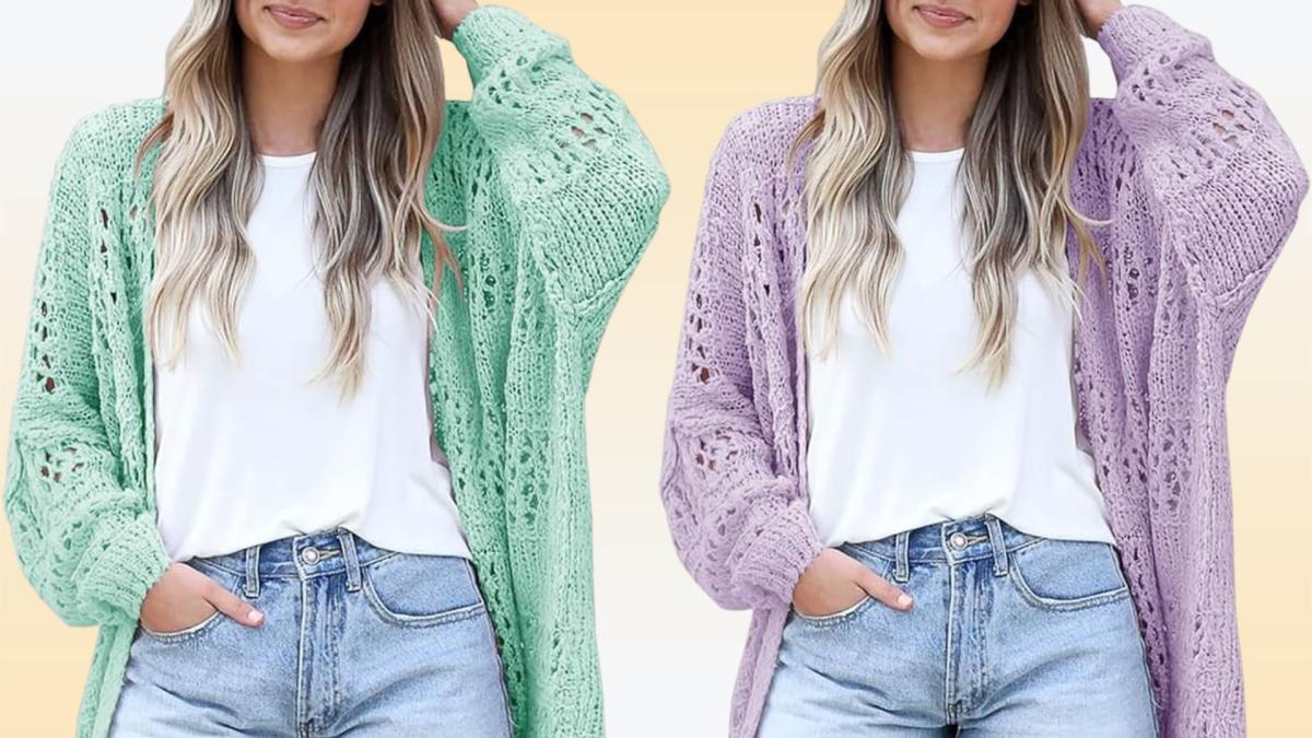 ‘Perfect for a summer morning’: This breezy cardigan just dropped to 