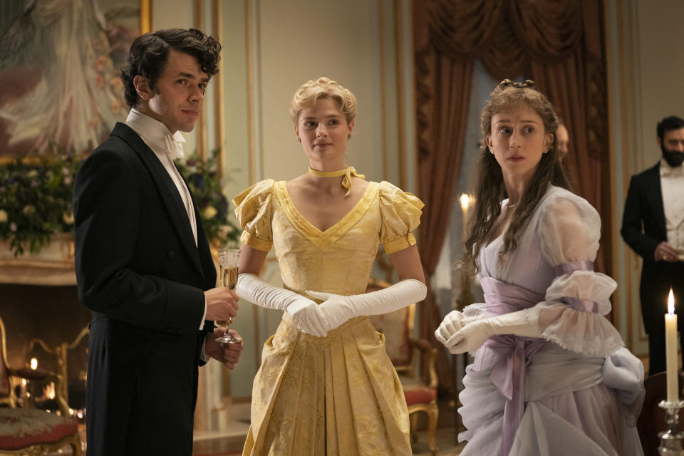 Created by Julian Fellowes, the mind behind Downton Abbey, comes The Gilded Age. The series begins in 1882 with a young Marian Brook who is coming from rural Pennsylvania to New York City after the death of her father. Soon, Marian finds herself thrust into old money society at a time when society is changing drastically. This series examines the ever-changing social classes at the time through the eyes of Marian, who isn't sure where she belongs.Starring: Christine Baranski, Cynthia Nixon, Carrie Coon, Morgan Spector, Denée Benton, Louisa Jacobson, Taissa Farmiga, Audra McDonald, Blake Ritson, Simon Jones, Harry Richardson, Thomas Cocquerel, Jack Gilpin, and moreWhen it premieres: Jan. 24 on HBO and HBO MaxWatch the trailer here