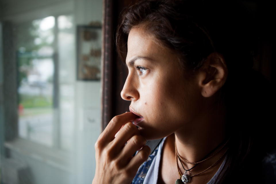 This film image released by Focus Features shows Eva Mendes in "The Place Beyond the Pines." (AP Photo/Focus Features, Atsushi Nishijima)