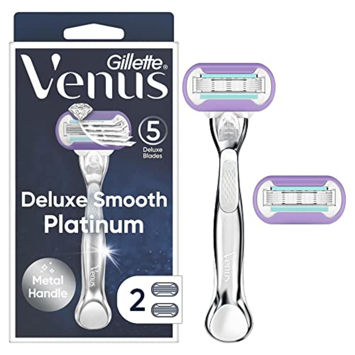 Gillette Venus Deluxe Smooth Platinum Razor (Amazon / Amazon)