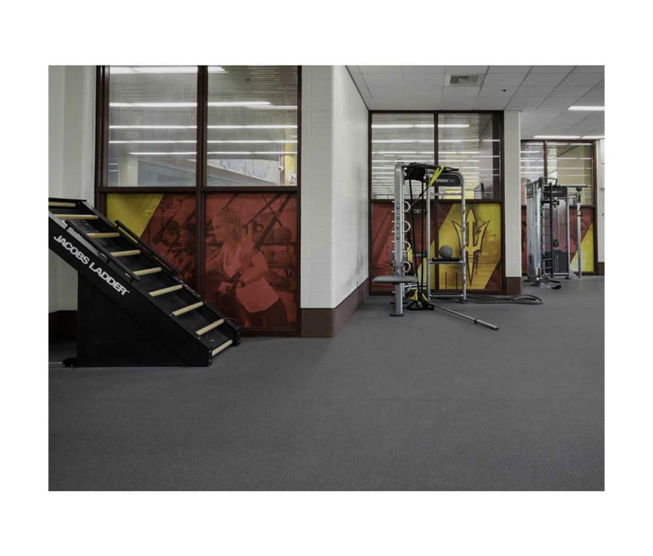 Performance Rally Flooring is durable enough for commercial and home gyms. <p>Courtesy Image</p>