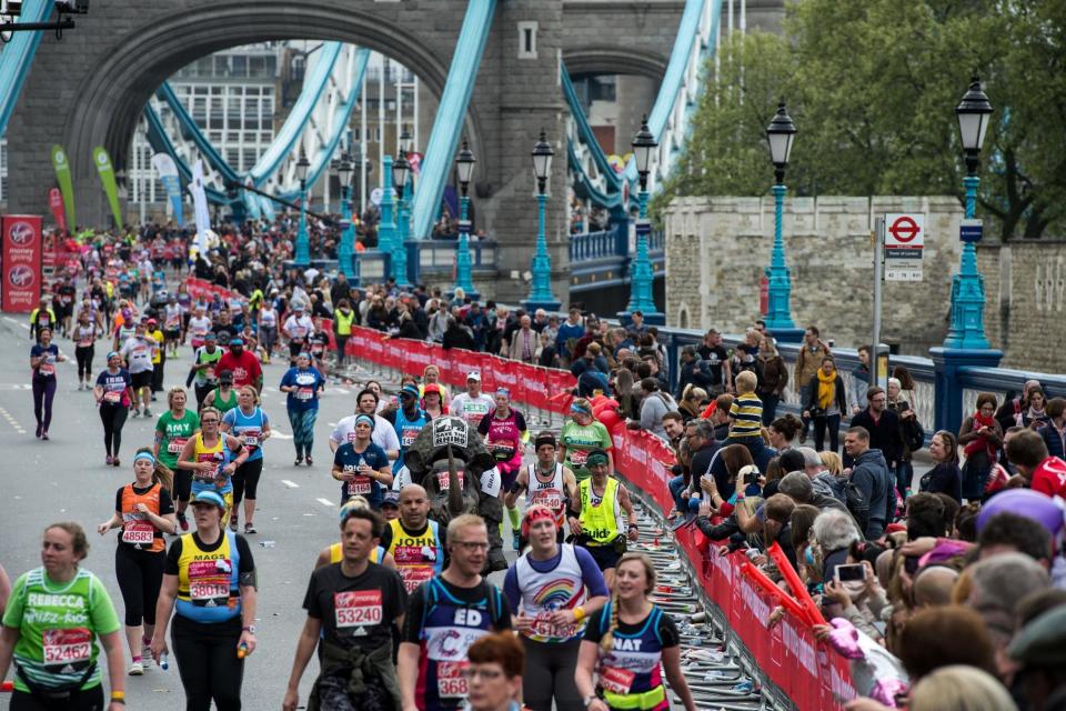 London landmarks: (AFP/Getty Images)