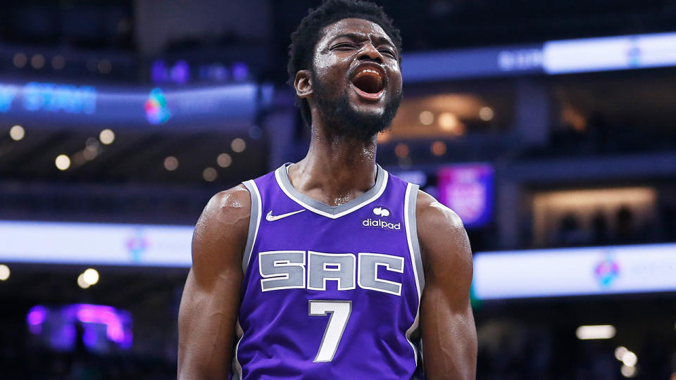 Chimezie Metu, pictured here in action for the Sacramento Kings.