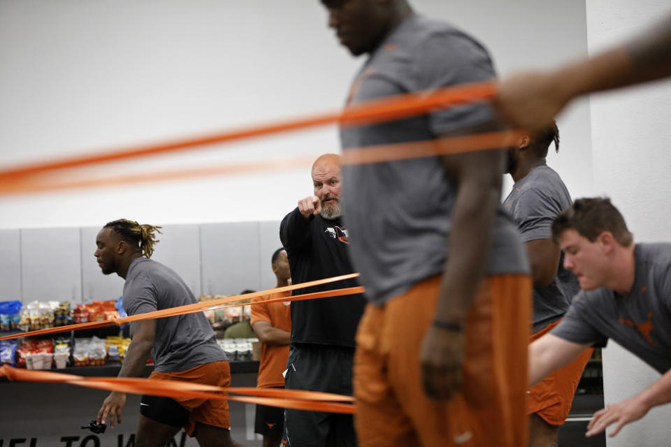 Behind the scenes with Texas football