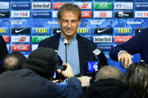 Juergen Klinsmann was announced as Hertha Berlin head coach on November 27, 2019, but abruptly quit on Tuesday after just 76 days